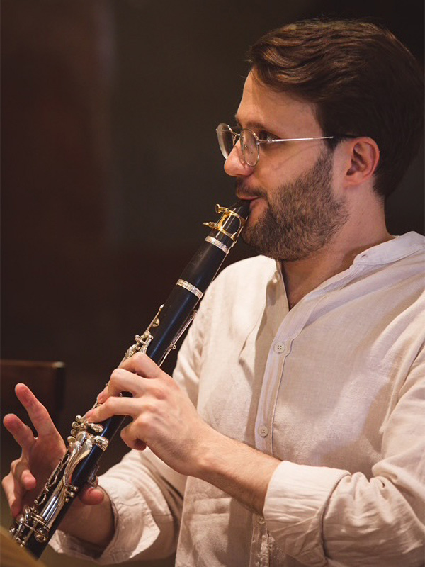 Martino Moruzzi, clarinetto, 2025